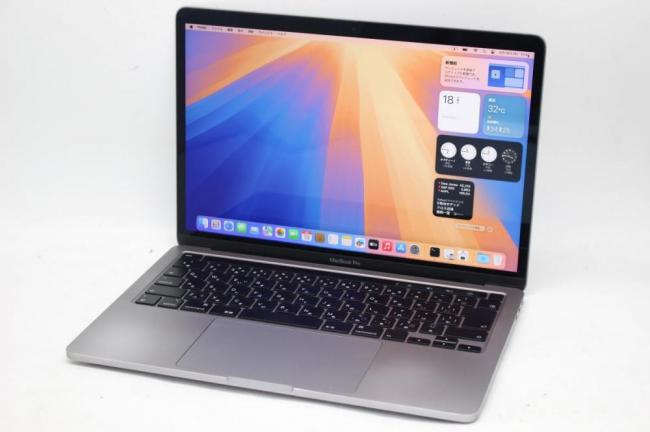 良品 2K対応 13.3型 Apple MacBook Pro A2251 (2020,TouchBar) グレー macOS 15 Sequoia(正規Win11追加可) 第10世代 i5-1038NG7 16GB NVMe 1TB-SSD カメラ 無線 中古パソコン 管:1100h