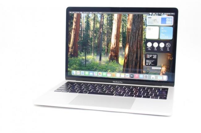 中古 2K対応 13.3型 Apple MacBook Pro A1989 (TouchBar2019) macOS 15 Sequoia(正規Win11追加可) 八世代 i5-8279U 8GB NVMe 256GB-SSD カメラ 無線 中古パソコン 管:1313r