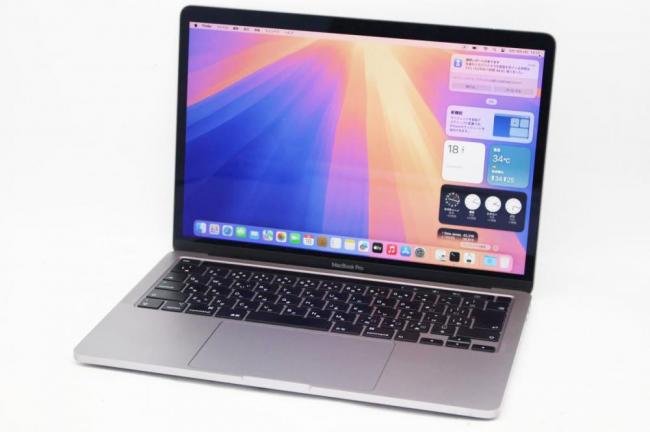 良品 2K対応 13.3型 Apple MacBook Pro A2251 (2020,TouchBar) グレー macOS 15 Sequoia(正規Win11追加可) 第10世代 i5-1038NG7 16GB NVMe 1TB-SSD カメラ 無線 中古パソコン 管:1314h