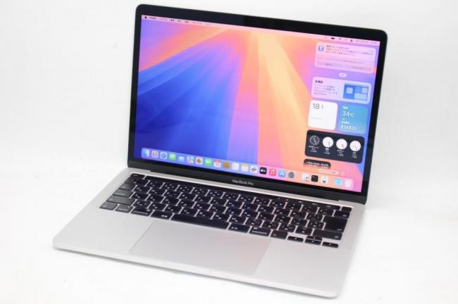 中古美品 2K対応 13.3型 Apple MacBook Pro A2251 (2020,TouchBar) macOS 15 Sequoia(正規Win11追加可) 第10世代 i5-1038NG7 16GB NVMe 512GB-SSD カメラ 無線 中古パソコン 管:1531h