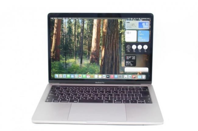 良品 2K対応 13.3型 Apple MacBook Pro A1989 (Touch Bar 2019)グレー macOS 15 Sequoia(正規Win11追加可) 八世代 i5-8279u 16GB NVMe 512GB-SSD カメラ 無線 中古パソコン 管:1318k