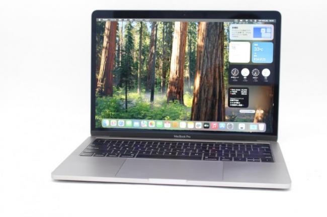 良品 2K対応 13.3型 Apple MacBook Pro A1989 Mid-2018 (Touch Bar) グレー macOS 15 Sequoia(正規Win11追加可) 八世代 i5-8259u 16GB NVMe 256GB-SSD カメラ 無線 中古パソコン 管:1647r