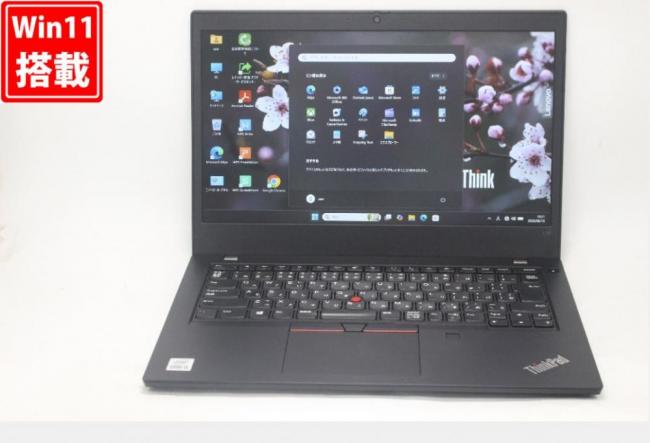 良品 フルHD 14型 Microsoft ThinkPad L14 Gen1 Windows11 第10世代 i5-10210U 8GB NVMe 256GB-SSD カメラ 無線Wi-Fi6 Office付き 中古パソコン 管:1834v