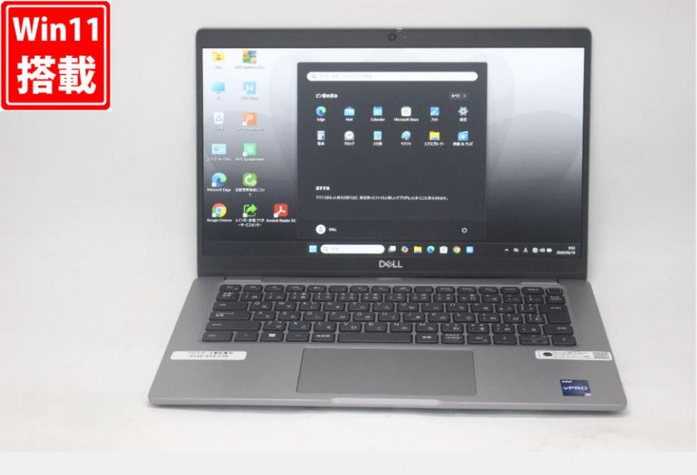 【メーカー保証付】 美品 フルHD 13.3型 DELL Latitude 5340 Windows11 10コア 第13世代 i5-1345U 16GB NVMe 256GB-SSD カメラ 無線Wi-Fi6 Office付き 中古パソコン 管:0930v