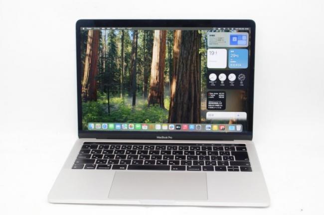 良品 2K対応 13.3型 Apple MacBook Pro A1989(Touch Bar2019) macOS 15 Sequoia(正規Win11追加可) 八世代 i5-8279u 8GB NVMe 256GB-SSD カメラ 無線 中古パソコン 管:0916k