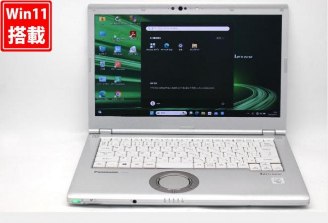 訳有 フルHD 14型 Panasonic Let's Note CF-LV9T11VS Windows11 第10世代 i7-10810U 16GB NVMe 512GB-SSD カメラ LTE 無線Wi-Fi6 Office付 中古パソコン 管:1004v