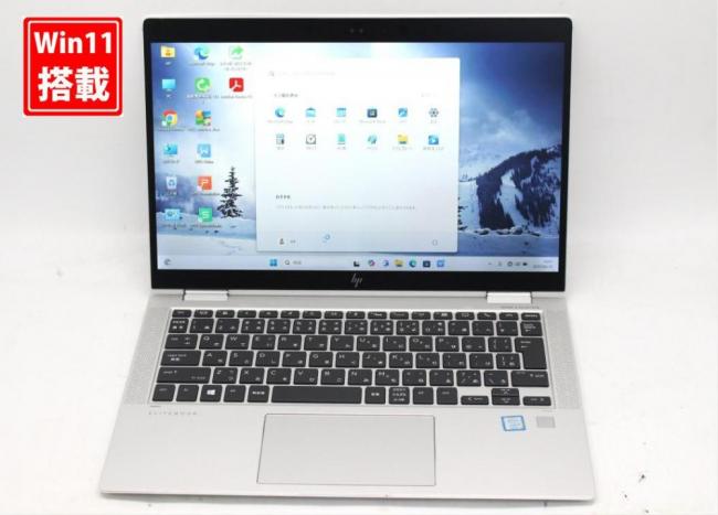 良品 フルHD タッチ 13.3型 HP EliteBook X360 1030g3 Windows11 八世代 i5-8250u 8GB NVMe 256GB-SSD カメラ 無線 Office付 中古パソコン 管:1040s