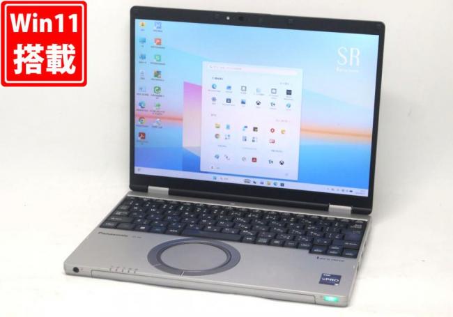 中古 フルHD 12.4型 Panasonic Let’s note CF-SR4RDAAS グレー Windows11 10コア 第13世代 i5-1345u 16GB NVMe 256GB-SSD カメラ 無線Wi-Fi6 Office付き 中古パソコン 管:1046h