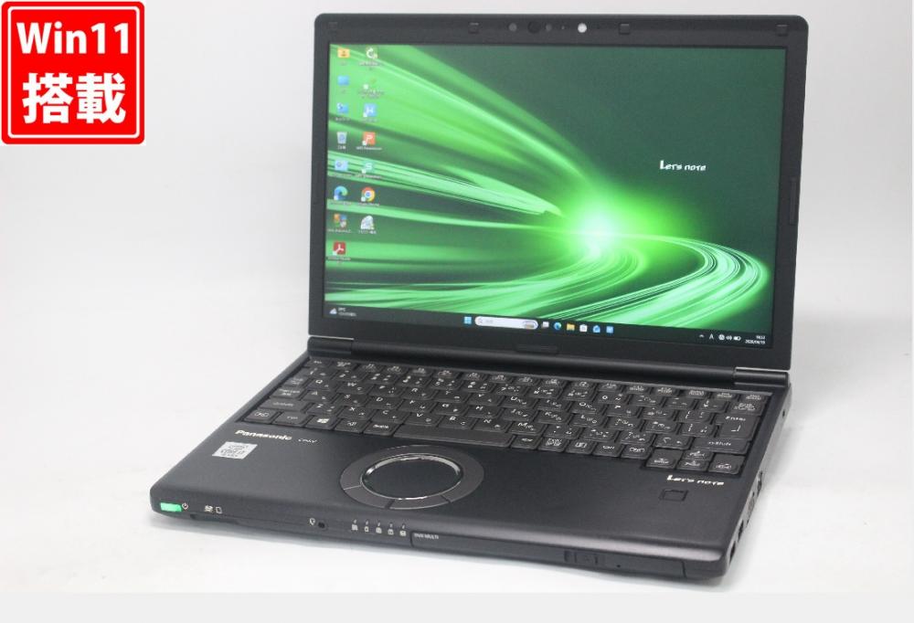 中古 フルHD対応WUXGA 12.1型 Panasonic Let's Note CF-SV9PSJQP Windows11 第10世代 i7-10510U 16GB NVMe 512GB-SSD カメラ 無線Wi-Fi6 Office付き 中古パソコン 管:1773w