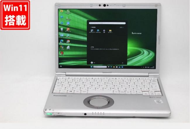 訳有 フルHD対応WUXGA 12.1型 Panasonic Let's Note CF-SV9RDQVS Windows11 第10世代 i5-10310U 16GB NVMe 256GB-SSD カメラ 無線Wi-Fi6 Office付 中古パソコン 管:0925v