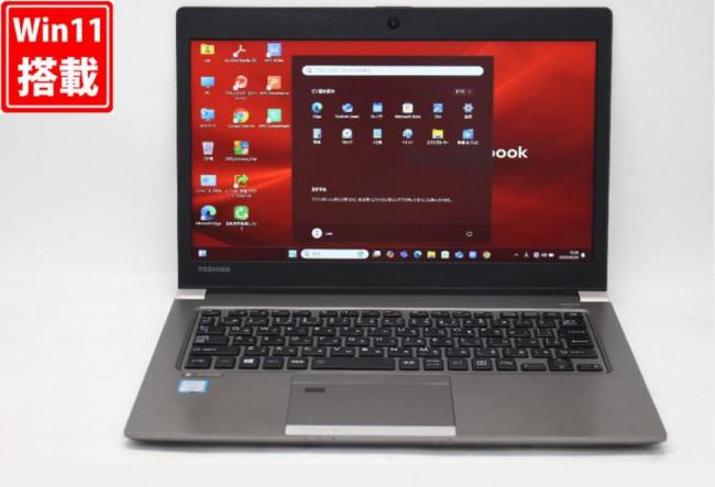 中古 フルHD 13.3型 TOSHIBA dynabook RZ63HS Windows11 八世代 i7-8550U 8GB 256GB-SSD カメラ 無線 Office付 中古パソコン  管:1333v