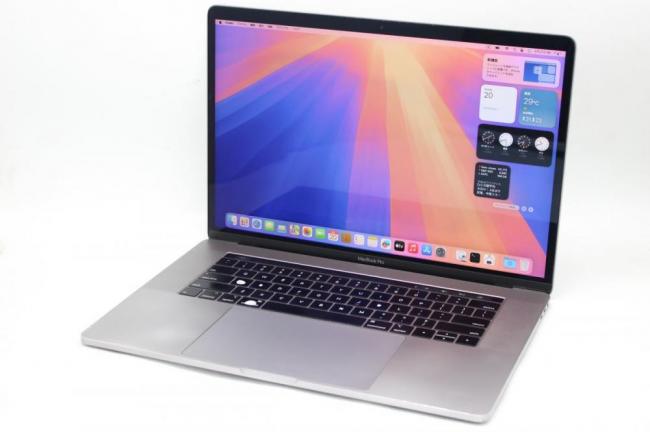  訳有 2K対応 15.4型 Apple MacBook Pro A1990 Touchbar 2018 グレー macOS 15 Sequoia(正規Win11追加可) 第8世代 i7-8850H 16GB NVMe 512GB-SSD Radeon Pro 560X カメラ 管:1802h