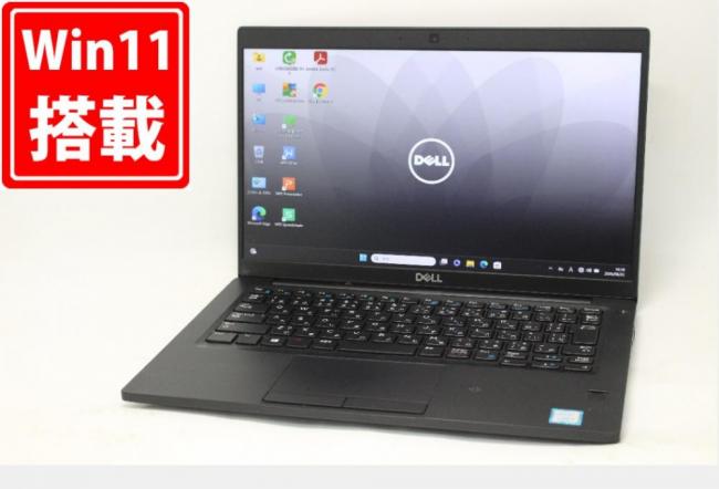 中古 フルHD 13.3型 DELL Latitude 7390 Windows11 第8世代 i5-8250U 8GB 256GB-SSD カメラ 無線 Office付き 中古パソコン 税無 管:1624m