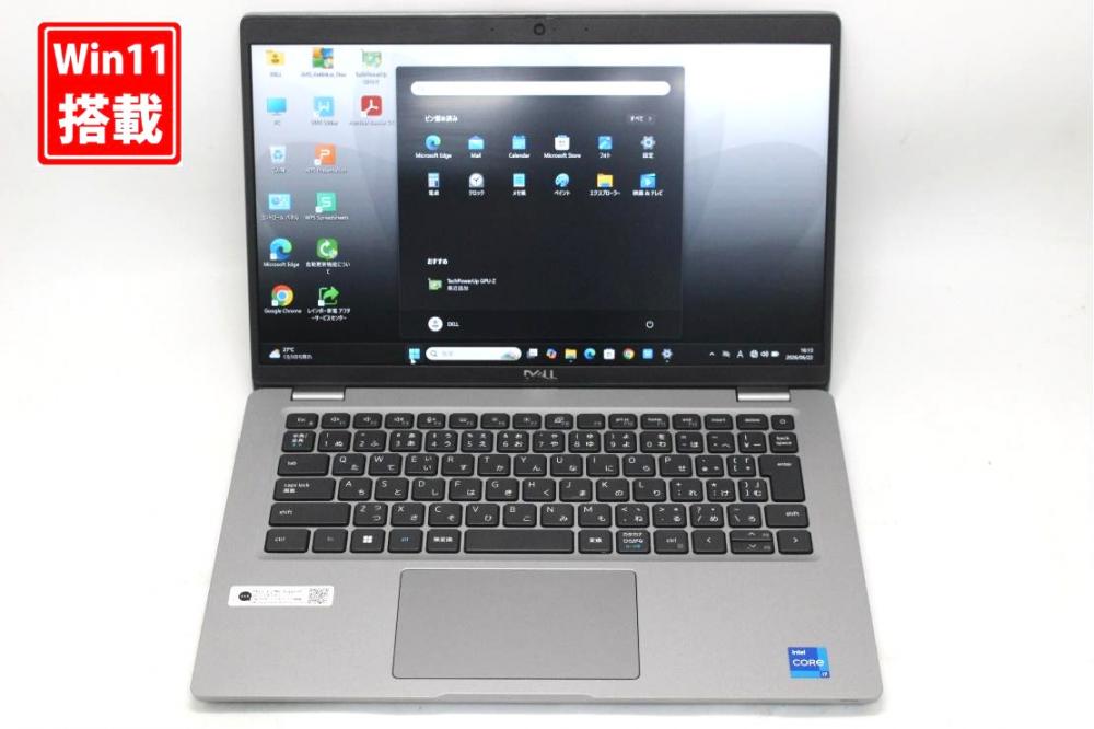 ゲーミングPC 中古良品 フルHD 14型 DELL Latitude 5431 Windows11 12コア 第12世代 i7-1270p 32GB NVMe 1TB-SSD NVIDIA GeForce MX550 カメラ 無線Wi-Fi6 Office付き 中古パソコン 管:1504s