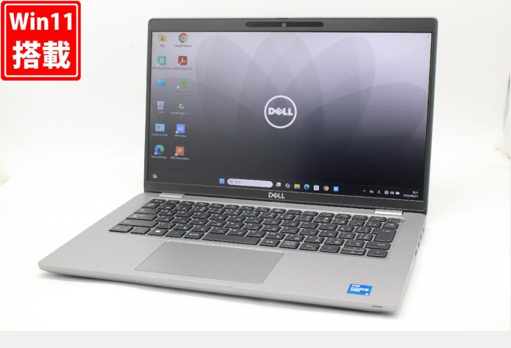 中古良品 フルHD 14型 DELL Latitude 5420 Windows11 第11世代 i5-1145G7 16GB NVMe 256GB-SSD カメラ 無線Wi-Fi6 Office付 中古パソコン 管:0989w