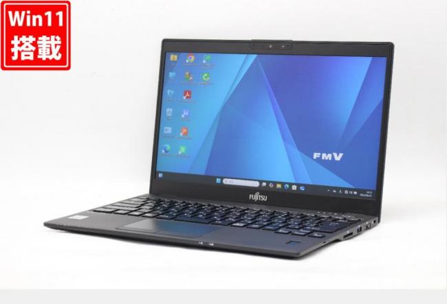 中古良品 フルHD 13.3型 Fujitsu LIFEBOOK U9310 Windows11 第10世代 i5-10310u 8GB NVMe 256GB-SSD カメラ LTE 無線Wi-Fi6 Office付 中古パソコン 管:1025r