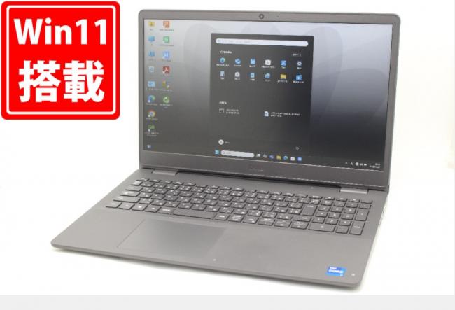 中古 フルHD 15.6型 DELL Vostro 3500 Windows11 第11世代 i7-1165G7 8GB NVMe 512GB-SSD カメラ 無線 Office付 中古パソコン 管:1124m