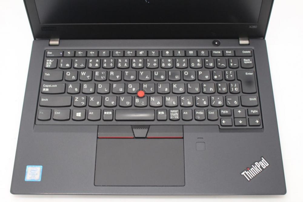  中古美品 フルHD 12.5型 Lenovo ThinkPad x280 Windows11 八世代 i5-8350U 8GB  256GB-SSD カメラ 無線 Office付 中古パソコンWin11 税無