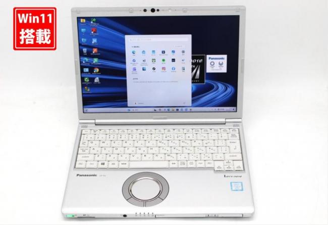 中古 フルHD対応WUXGA 12.1型 Panasonic Let's note CF-SV7UFKVS Windows11 第8世代 i7-8650U 16GB 512GB-SSD カメラ LTE 無線 Office付き 中古パソコン 管:1712s