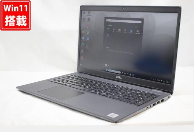 中古美品 フルHD 15.6型 DELL Latitude 3510 Windows11 第10世代 i5-10310u 8GB NVMe 256GB-SSD カメラ 無線 Office付き 中古パソコン 管:1774r