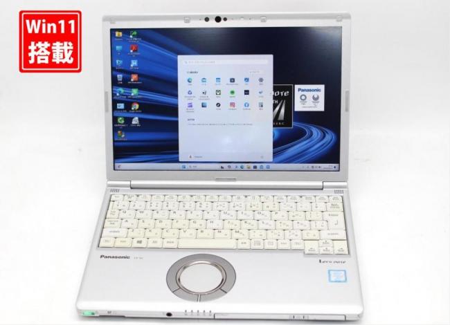 中古 フルHD対応WUXGA 12.1型 Panasonic Let's note CF-SV7UFKVS Windows11 第8世代 i7-8650U 16GB 512GB-SSD カメラ LTE 無線 Office付き 中古パソコン 管:1749s