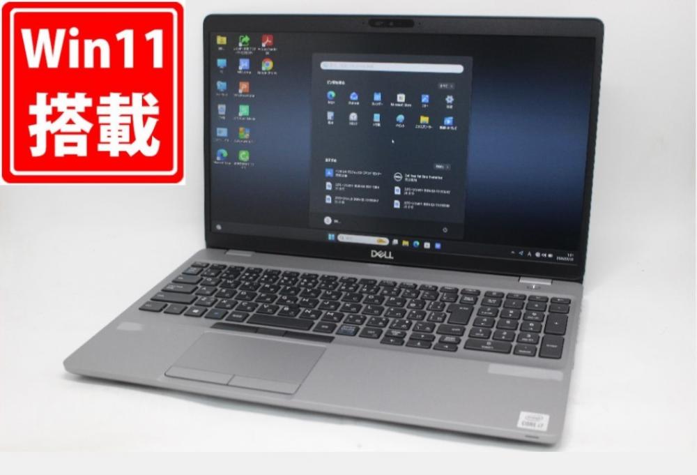 中古良品 フルHD 15.6型 DELL Precision 3551 Windows11 第10世代 i7-10850H 32GB NVMe 512GB-SSD NVIDIA Quadro P620 カメラ 無線Wi-Fi6 Office付き 中古パソコン 管:1834m