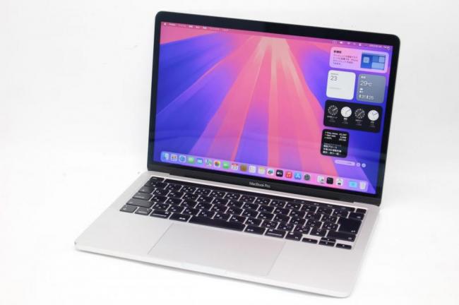 良品 2K対応 13.3型 Apple MacBook Pro A2338 (2020,M1,8GPU) macOS 15 Sequoia 8コア 卓越性能Apple-M1 16GB NVMe 256GB-SSD カメラ 無線 中古パソコン 管:1801h