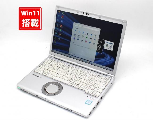 中古 フルHD対応WUXGA 12.1型 Panasonic Let's note CF-SV7UFKVS Windows11 第8世代 i7-8650U 16GB 512GB-SSD カメラ LTE 無線 Office付き 中古パソコン 管:1834s