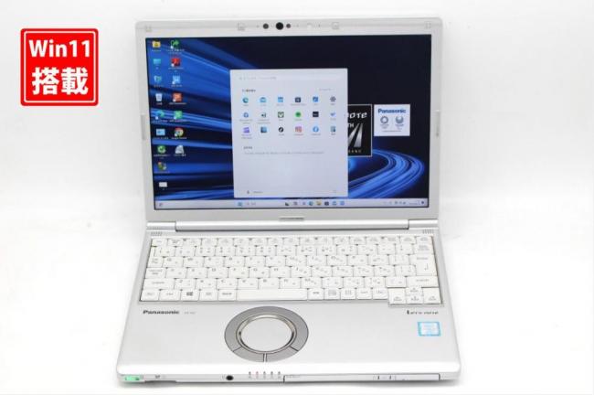 中古良品 フルHD対応WUXGA 12.1型 Panasonic Let's note CF-SV7UFKVS Windows11 第8世代 i7-8650U 16GB 512GB-SSD カメラ LTE 無線 Office付き 中古パソコン 管:1047s
