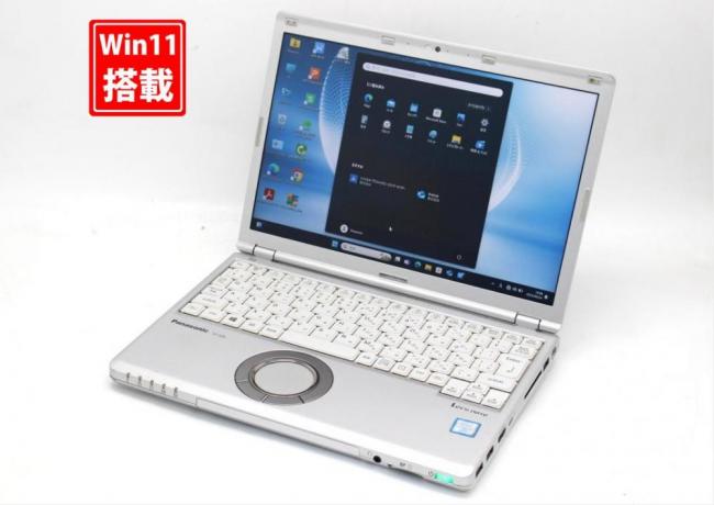 中古良品 フルHD対応WUXGA 12.1型 Panasonic Let's note CF-SZ6Z16VS Windows11 七世代 i7-7600u 16GB 512GB-SSD カメラ LTE 無線 Office付き 中古パソコン 管:1349s