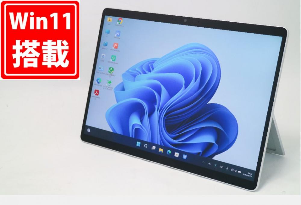 中古美品 2.8K液晶 13型 タブレット Microsoft Surface Pro9 (Wi-Fi) 2038 Windows11 10コア 第12世代 i7-1265U 16GB NVMe 256GB-SSD カメラ 無線Wi-Fi6 Office付き 中古パソコン 管:1537m