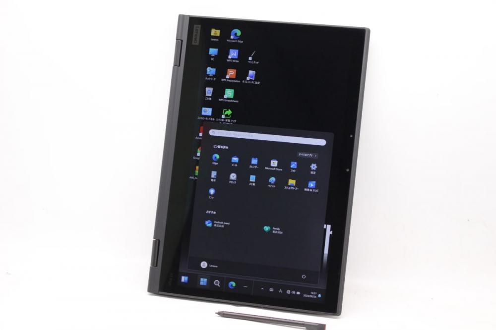 レインボー家電 / 良品 フルHD タッチ 14型 Lenovo ThinkPad X1 Yoga 顔認証対応 Windows11 八世代  i5-8250U 8GB NVMe 256GB-SSD カメラ 無線 Office付 中古パソコン 管:1626h
