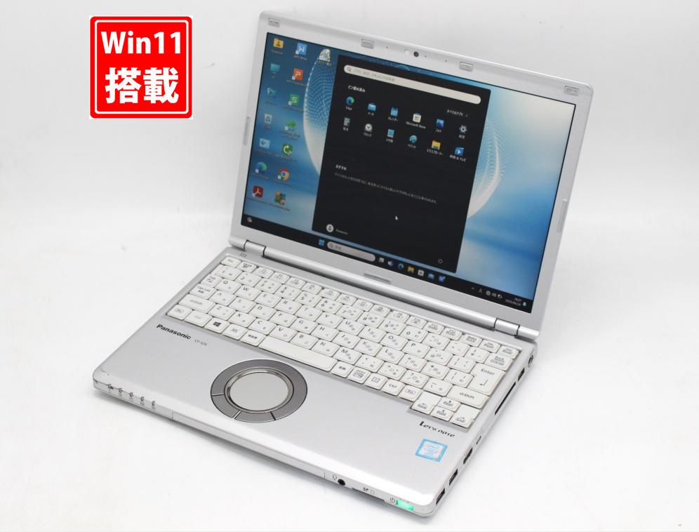 中古 フルHD対応WUXGA 12.1型 Panasonic Let's note CF-SZ6Z16VS Windows11 七世代 i7-7600u 16GB 512GB-SSD カメラ LTE 無線 Office付き 中古パソコン 管:1603s