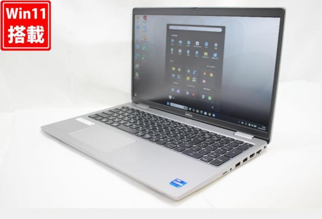 中古良品 フルHD 15.6型 DELL Latitude 5520 Windows11 第11世代 i7-1185G7 16GB NVMe 512GB-SSD NVIDIA GeForce MX450 カメラ LTE 無線Wi-Fi6 Office付き 中古パソコン 管:1671r