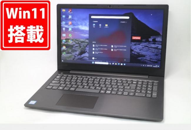 NVMe 新品256GB-SSD 良品 フルHD 15.6型 Lenovo V330-15IKB Windows11 第8世代 i5-8250U 8GB カメラ 無線 Office付き 中古パソコン 管:0955m