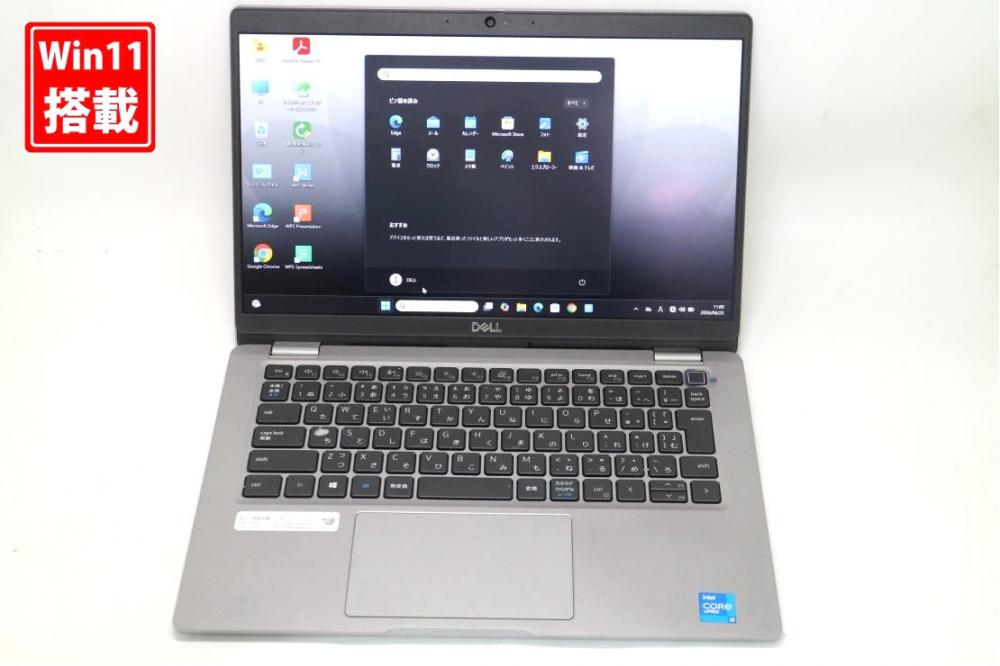 中古 フルHD 13.3型 DELL Latituda 5320 Windows11 第11世代 i5-1145G7 8GB NVMe 256GB-SSD カメラ 無線Wi-Fi6 Office付き 中古パソコン 管:1027s