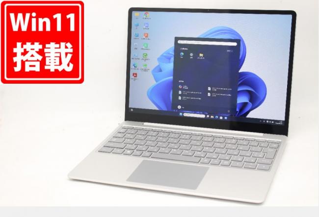 充放電回数48回  1058時間 良品 タッチ 12.4型 Microsoft Surface Laptop Go2 Windows11 第11世代 i5-1135G7 8GB NVMe 128GB-SSD カメラ 無線Wi-Fi6 Office付き 中古パソコン 管:1803m