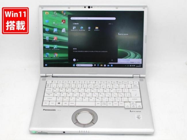 中古 フルHD 14型 Panasonic Let's note CF-LV9T11VS Windows11 第10世代 i7-10810u 16GB NVMe 512GB-SSD カメラ LTE 無線 Office付き 中古パソコン 管:1845s