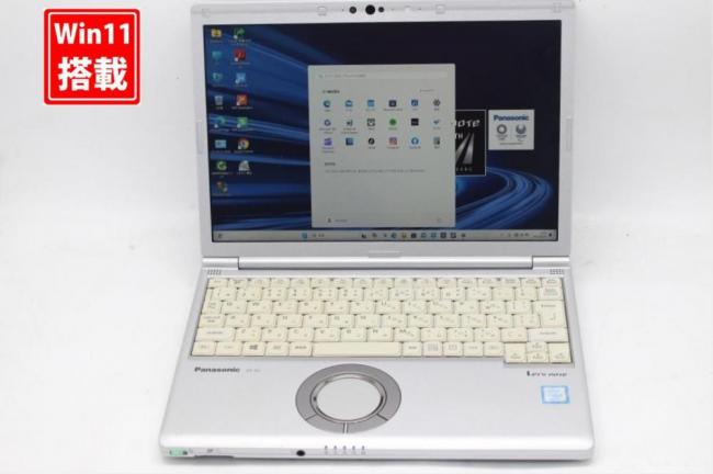 中古 フルHD対応WUXGA 12.1型 Panasonic Let's note CF-SV7RDCVS Windows11 第8世代 i5-8350u 8GB 256GB-SSD カメラ 無線 Office付き 中古パソコン 管:1021s