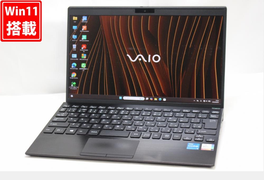 中古 フルHD 12.5型 VAIO ProPJ VJPJ211 Windows11 第11世代 i5-1135G7 8GB NVMe 256GB-SSD カメラ LTE 無線Wi-Fi6 Office付き 中古パソコン 管:1156w