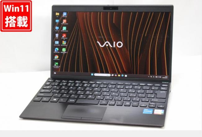 中古 フルHD 12.5型 VAIO ProPJ VJPJ211 Windows11 第11世代 i5-1135G7 8GB NVMe 256GB-SSD カメラ LTE 無線Wi-Fi6 Office付き 中古パソコン 管:1156w