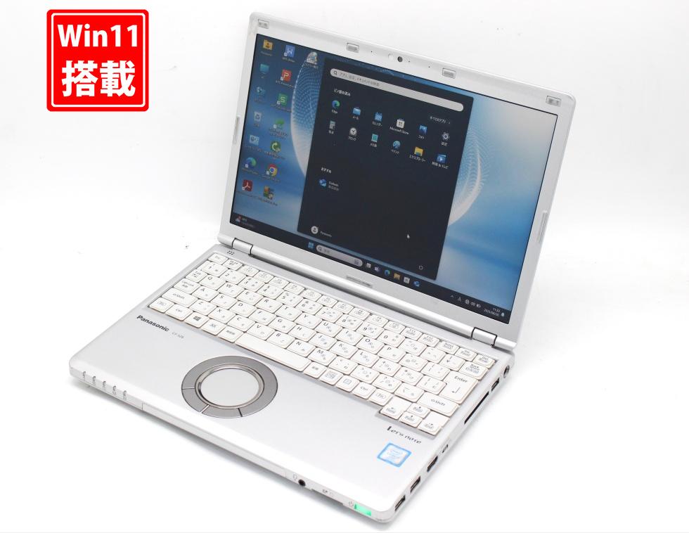 中古良品 フルHD対応WUXGA 12.1型 Panasonic Let's note CF-SZ6Z16VS Windows11 七世代 i7-7600u 16GB 512GB-SSD カメラ 無線 Office付き 中古パソコン 管:1148s