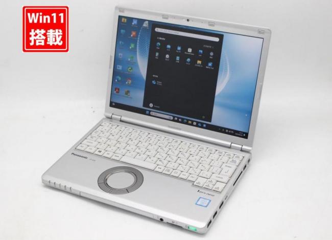 中古良品 フルHD対応WUXGA 12.1型 Panasonic Let's note CF-SZ6Z16VS Windows11 七世代 i7-7600u 16GB 512GB-SSD カメラ 無線 Office付き 中古パソコン 管:1707s