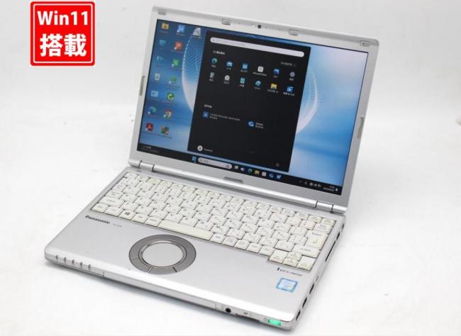 中古良品 フルHD対応WUXGA 12.1型 Panasonic Let's note CF-SZ6Z16VS Windows11 七世代 i7-7600u 16GB 512GB-SSD カメラ 無線 Office付き 中古パソコン 管:1724s