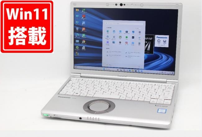 中古良品 フルHD対応WUXGA 12型 Panasonic Let's note CF-SV7R Windows11 第8世代 i5-8350U 8GB 256GB-SSD カメラ 無線 Office付き 中古パソコン 管:1858m