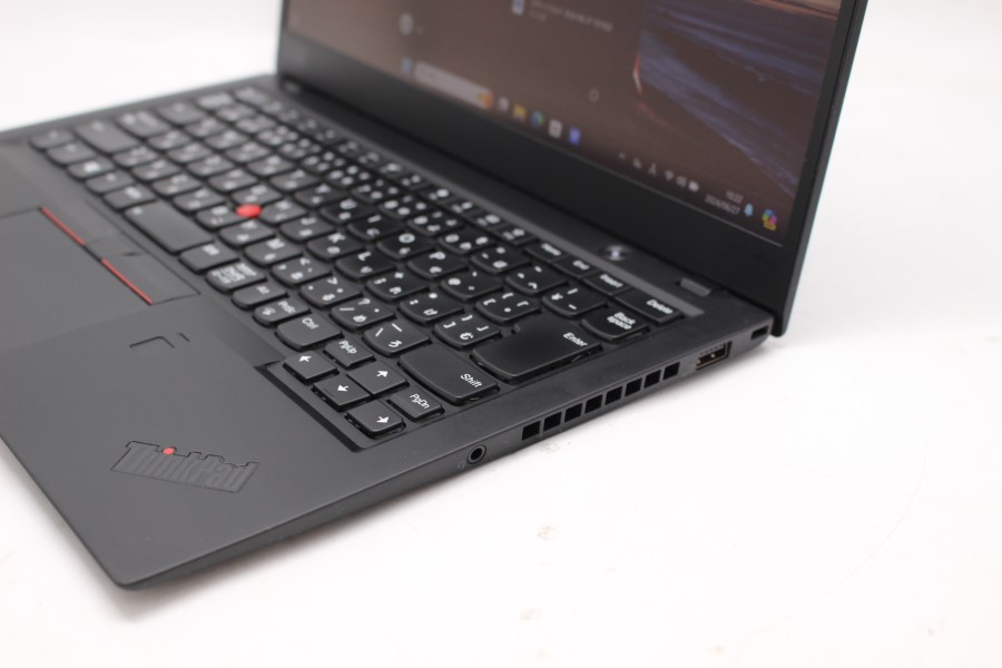 レインボー家電 / 中古良品 フルHD タッチ 14型 Lenovo ThinkPad X1 Carbon Windows11 八世代 i5-8250U  8GB 256GB-SSD カメラ 無線 Office付 中古パソコン 管:1010m