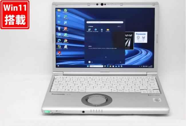 訳有 フルHD対応WUXGA 12.1型 Panasonic Let's Note CF-SV9RDLVS Windows11 第10世代 i5-10310U 8GB NVMe 256GB-SSD カメラ 無線Wi-Fi6 Office付き 中古パソコン 管:1400v