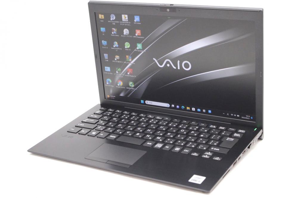 レインボー家電 / 中古美品 フルHD 13.3型 SONY VAIO Pro PG VJPG13C11N Windows11 10世代  i5-1035G1 8GB NVMe 256GB-SSD カメラ 無線Wi-Fi6 Office付 中古パソコン