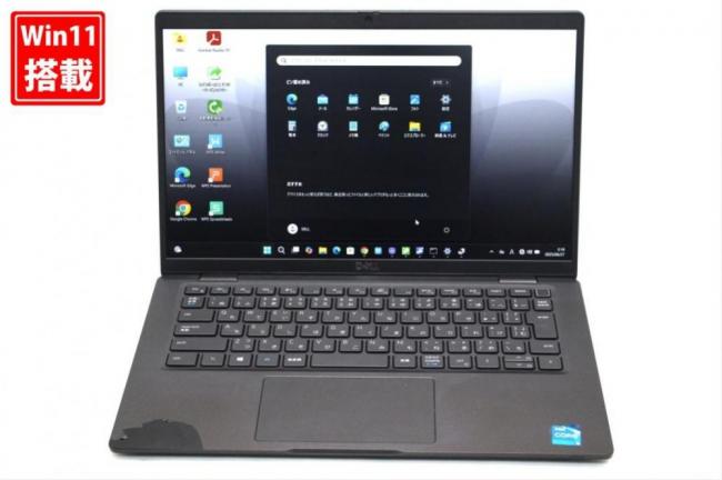 中古 フルHD 14型 DELL Latitude 7420 Windows11 第11世代 i5-1145g7 16GB NVMe 256GB-SSD カメラ 無線 Office付き 中古パソコン 管:1429s