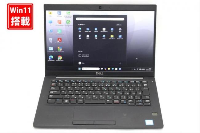 良品 フルHD 13.3型 DELL Latitude 7390 Windows11 第8世代 i7-8650u 16GB NVMe 512GB-SSD カメラ 無線 Office付き 中古パソコン 管:1654s